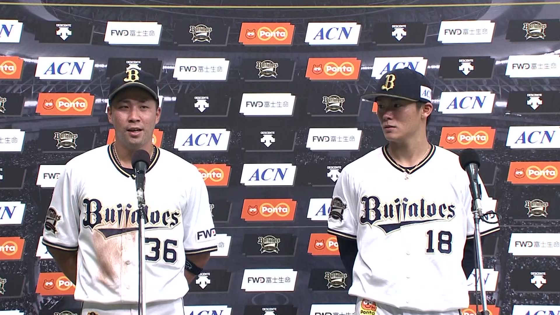 2020/7/12 オリックス VS 日本ハム[オリックス:山足達也/山本由伸]