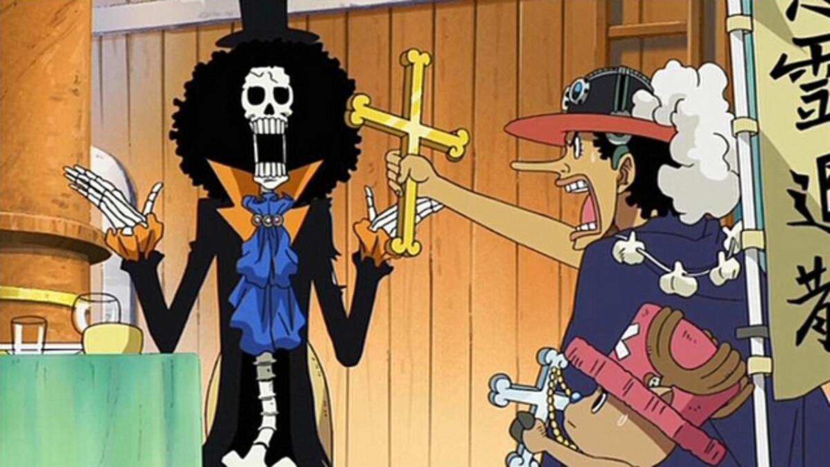 第338話 人に逢えた喜び ガイコツ紳士の正体 ワンピース 動画配信 レンタル 楽天tv