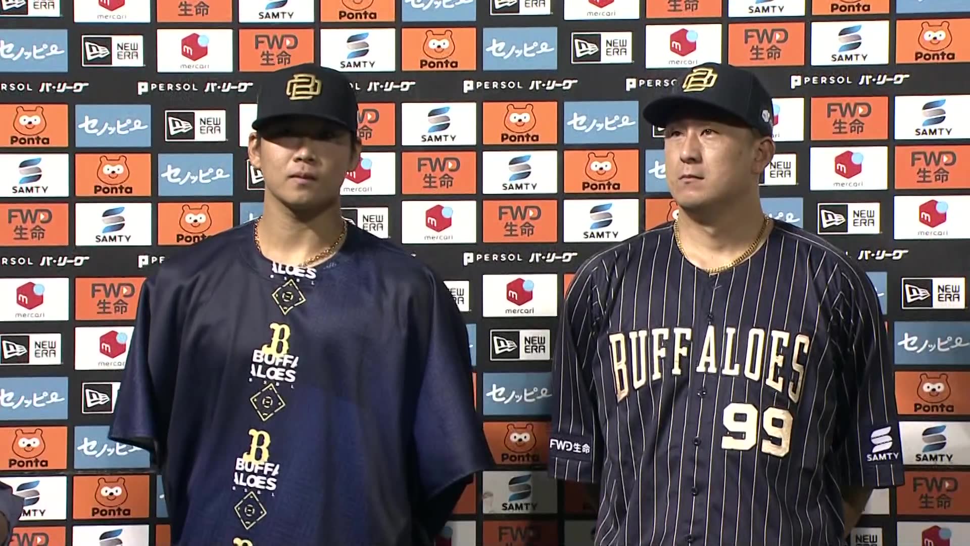 2023 パシフィック・リーグ優勝記念ユニ 山下舜平大12番 特製ハンガー付き オリックスバファローズ☆山下舜平大（旧背番号）☆ユニフォーム