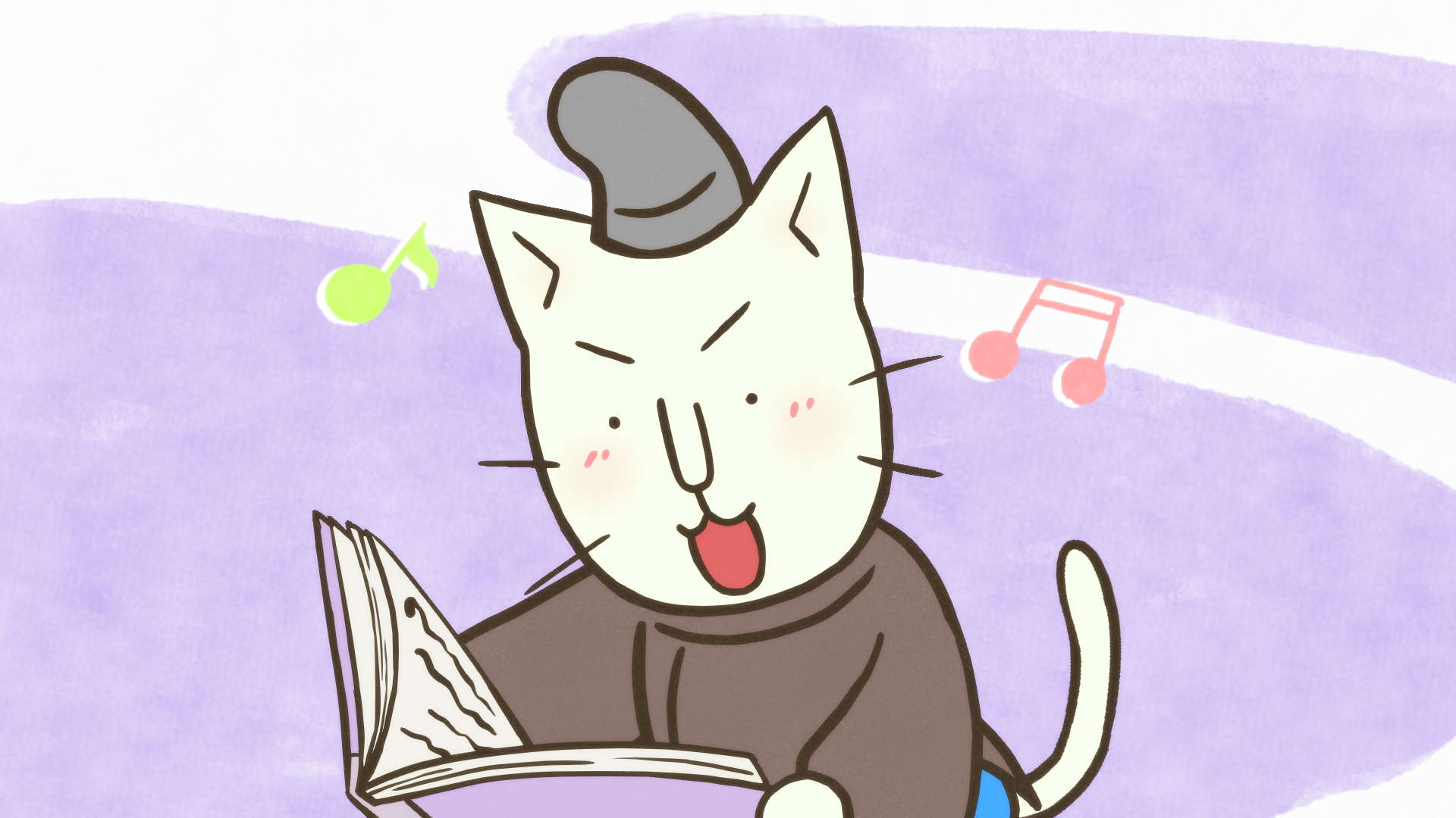 ねこねこ日本史 第３期第95話　百猫えらんで、百猫一首！