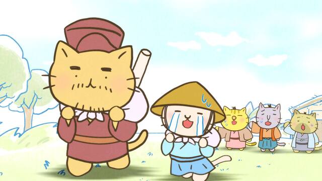 第36話 旅ゆけば 松尾芭蕉 ねこねこ日本史 第2期 動画配信 レンタル 楽天tv